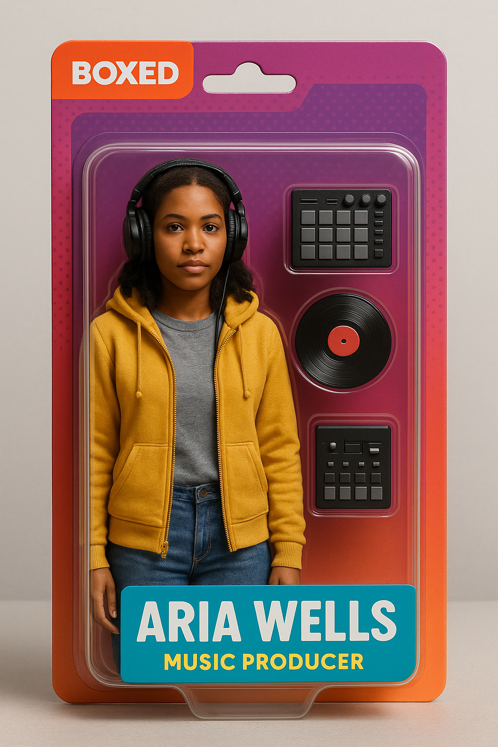 Aria Wells, Music Producer action figure