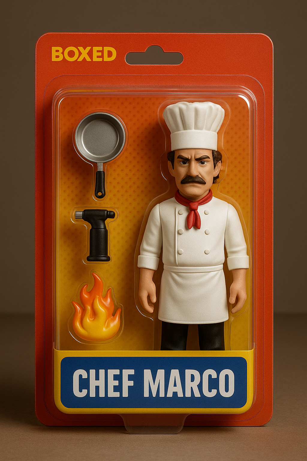 Chef Marco, Michelin Star Chef action figure