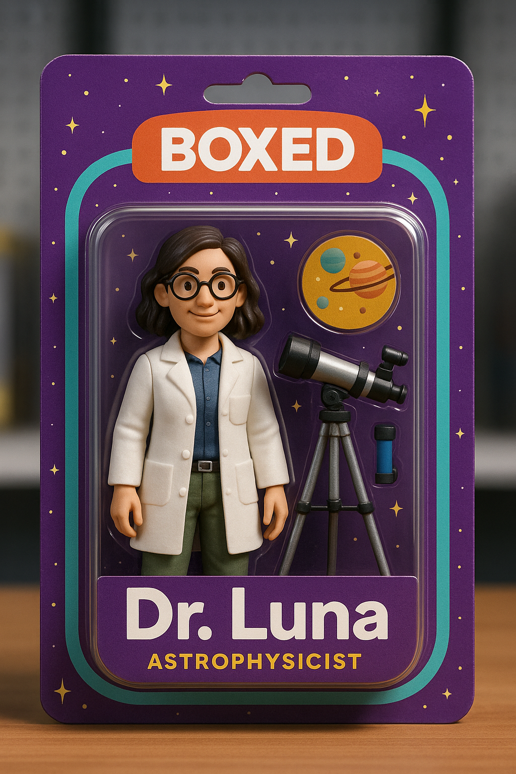 Dr. Luna, Astrophysicist action figure